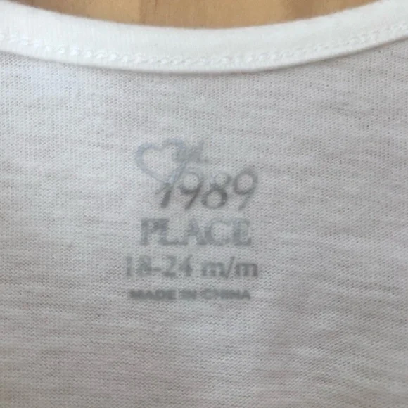 Children’s Place eyelet & mesh dress 18-24 mo. - Picture 6 of 7